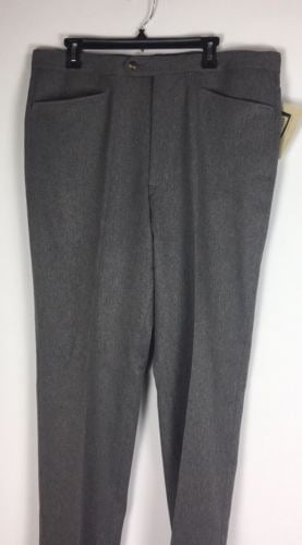 Sansabelt Beltless Shark Gray Pants 38