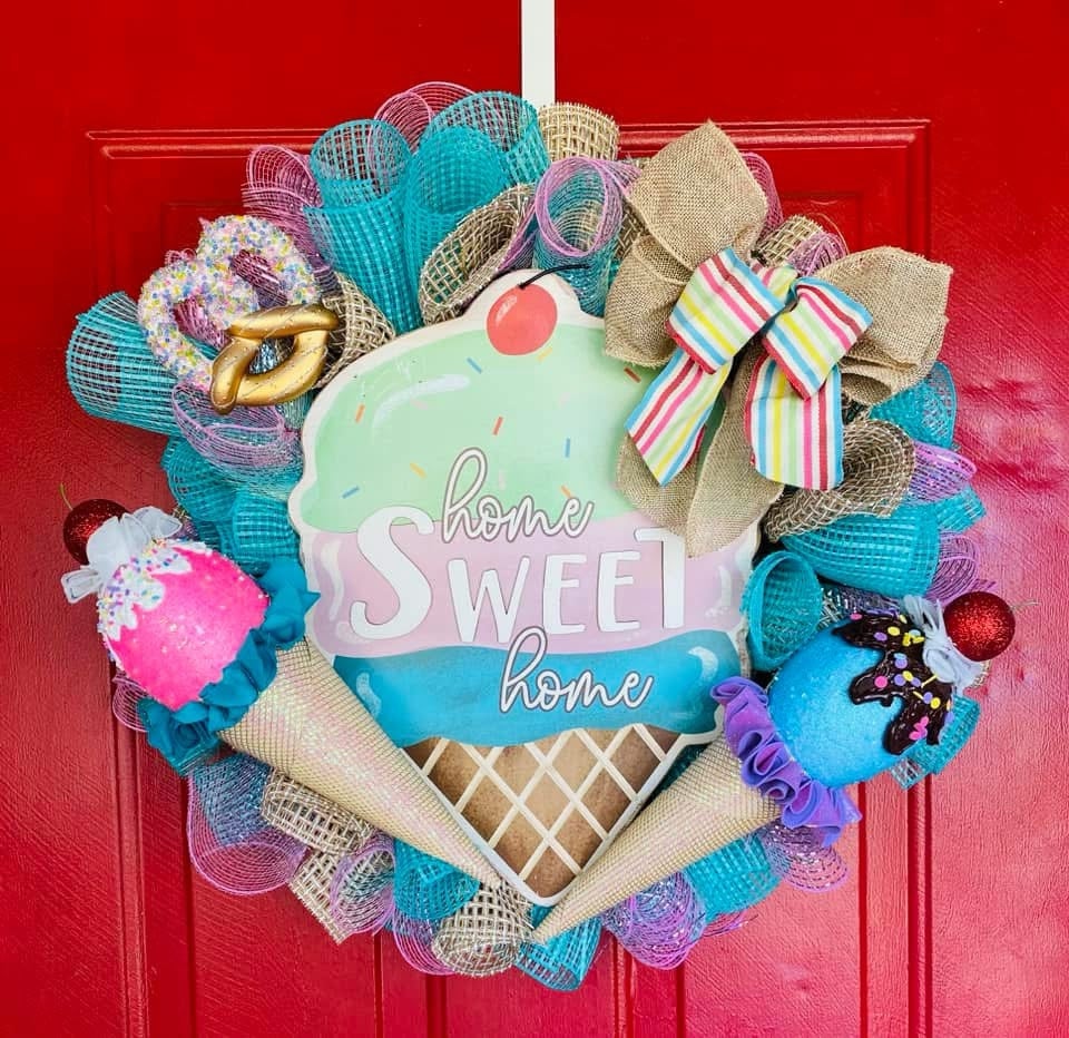 Home Sweet Home Wreath