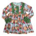 NWOT Pumpkin Leaf Fall Autumn Orange Crush Print Ruffle Top, leggings Set age 10