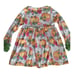 NWOT Pumpkin Leaf Fall Autumn Orange Crush Print Ruffle Top, leggings Set age 10
