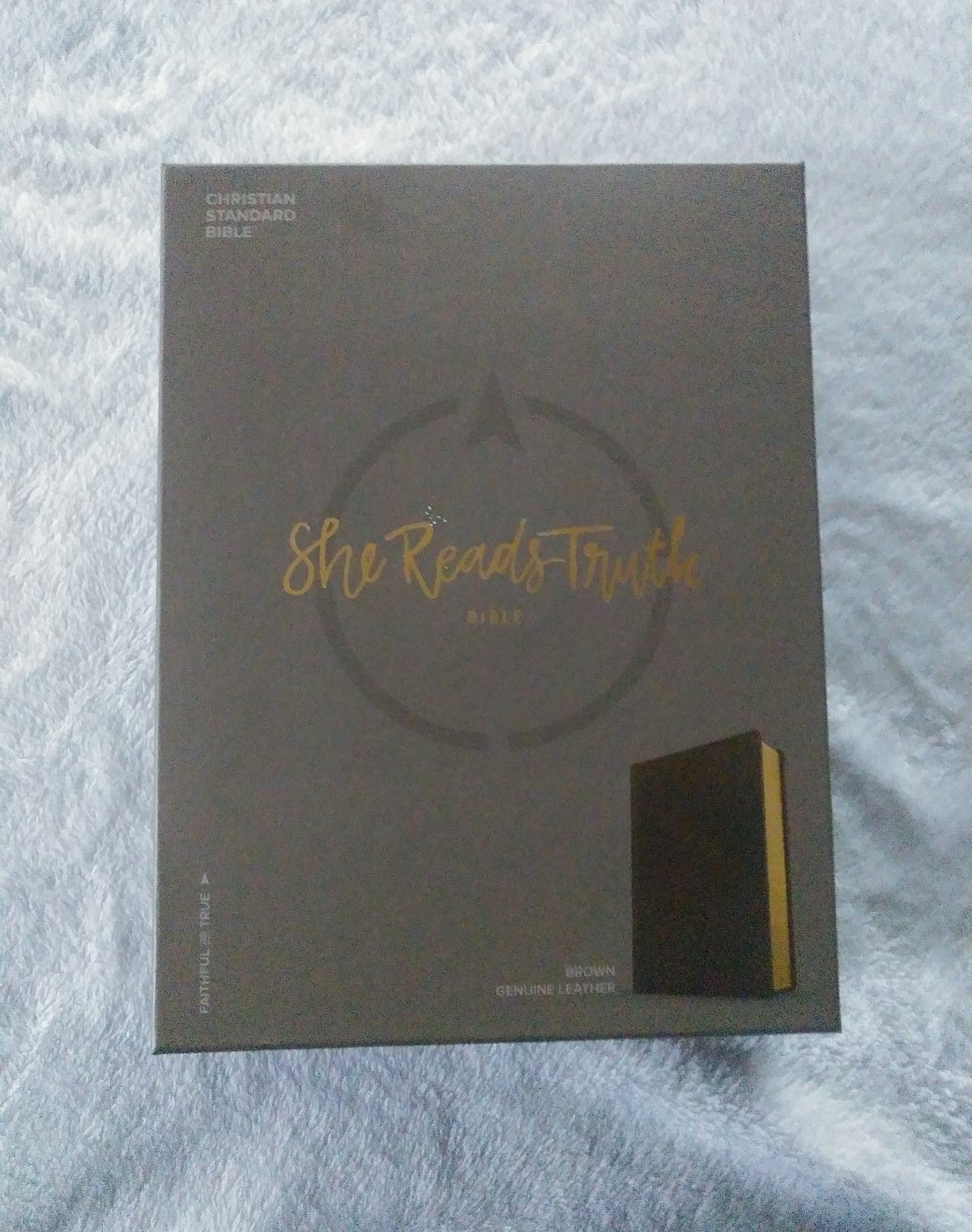 CSB She Reads Truth Bible GenuineLeather