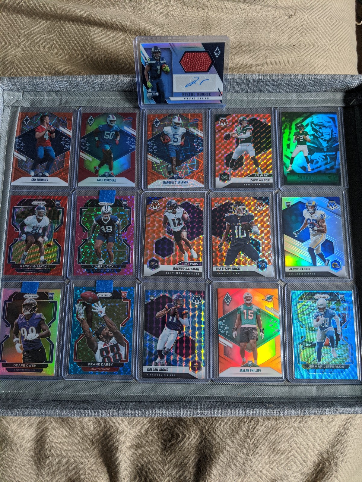 2021 Panini Prizm Football Rookie Sports Trading Card Lot