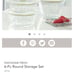 FANTASIA® FRESH  6-Pc Round Storage Set  3314  109.95
