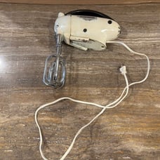 Vintage Hamilton Beach Model G White Mixer Tested