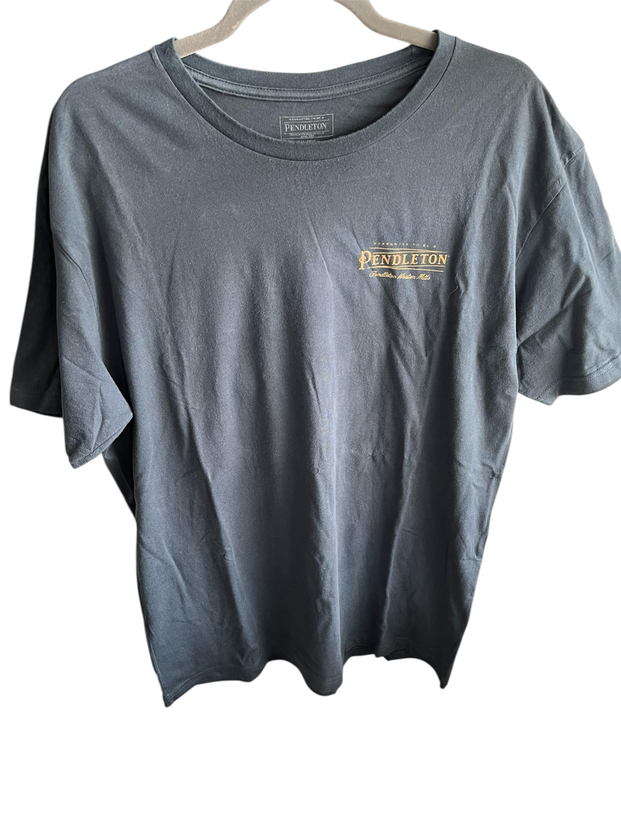 Pendleton Woolen Mills Logo T-Shirt Mens Size XL Short Sleeve