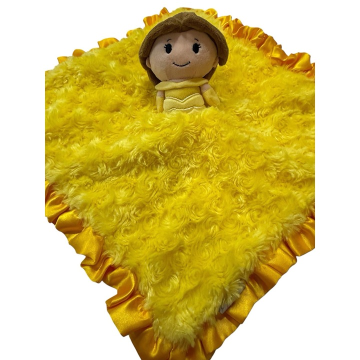 Itty Bittys Belle Beauty & the Beast Disney Yellow Plush Lovey Security Blanket