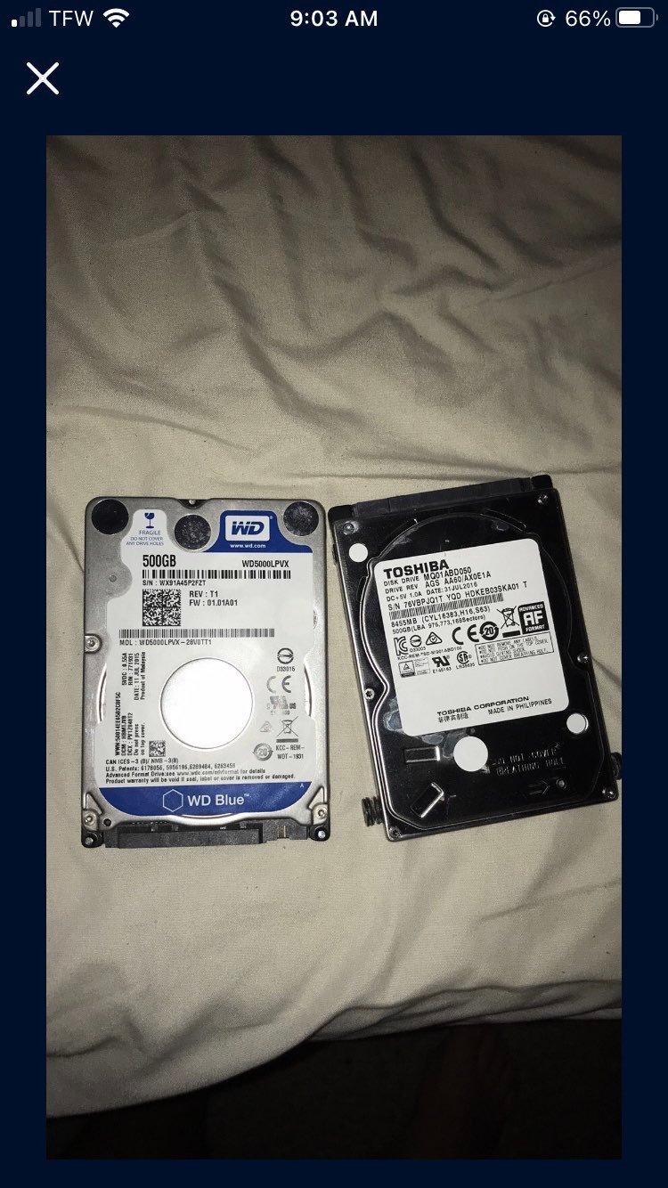 external hard drives