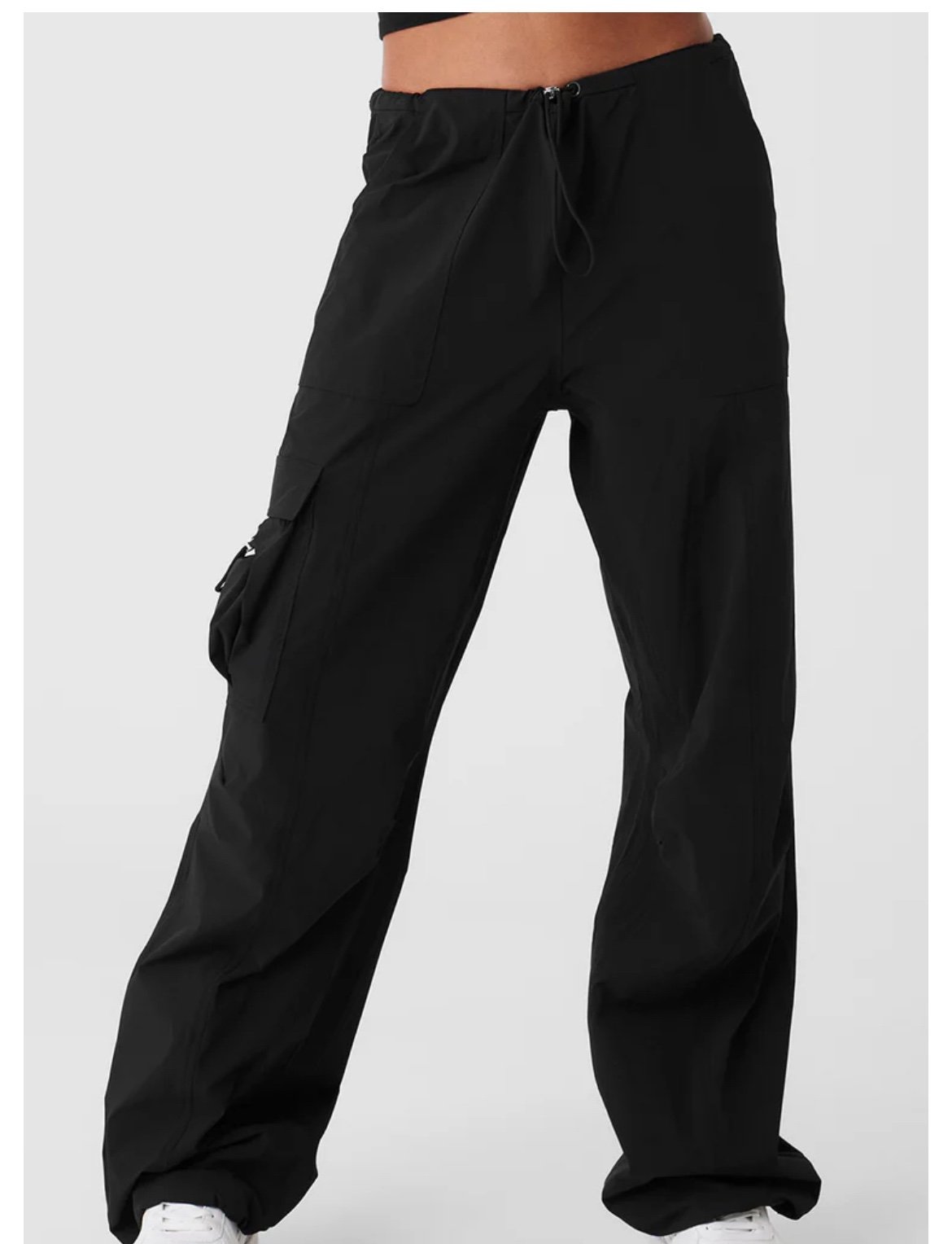 ALO YOGA Low Rise Megastar Cargo Pant Black