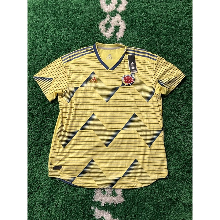 Adidas 2019 Columbia Home Authentic Soccer Jersey DN6620 Men's Size 2XL