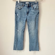 Pistola Lennon High Rise Cropped Boot Jeans in Zina 26 Medium Wash