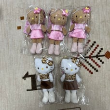 Hello Kitty GOGO GAL Style Up Mascot Long-Legged Kitty 5-Piece Set