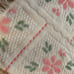 Vintage Chenille Bedspread With Matching Pillow Cases