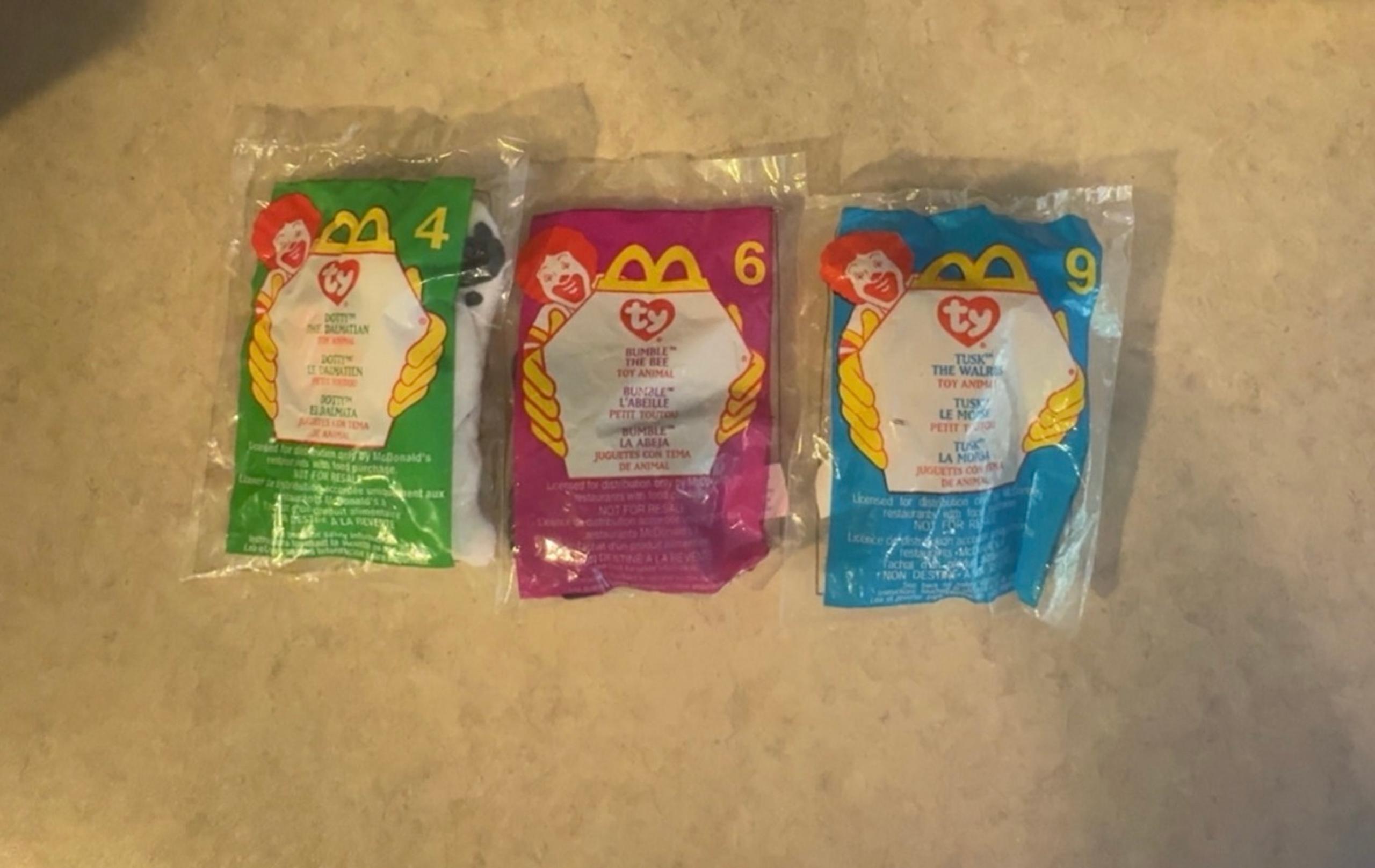 1999 Mcdonald’s TY Beanie Babies