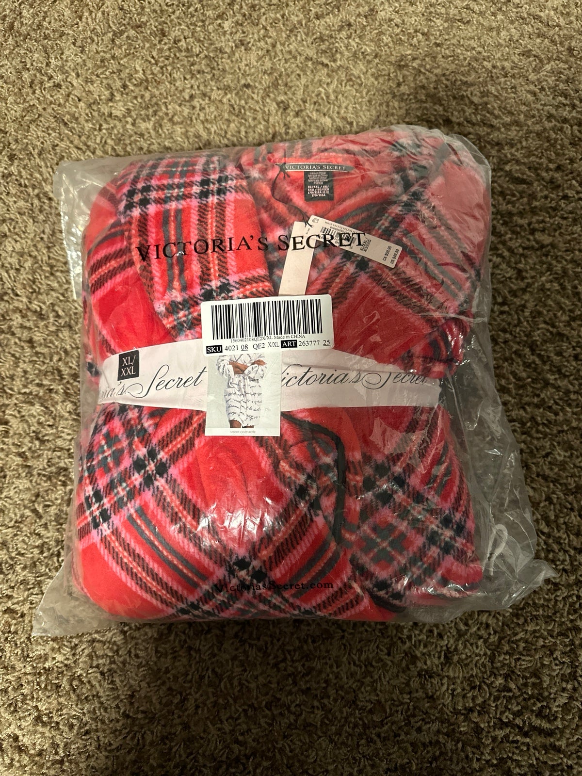Victoria’s Secret short cozy robe new xl/xxl