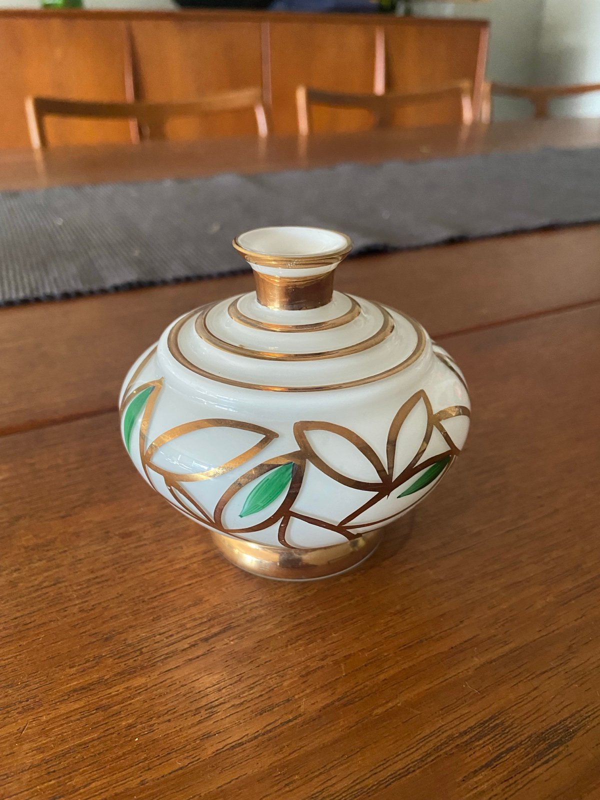 Vintage cased perfume bottle