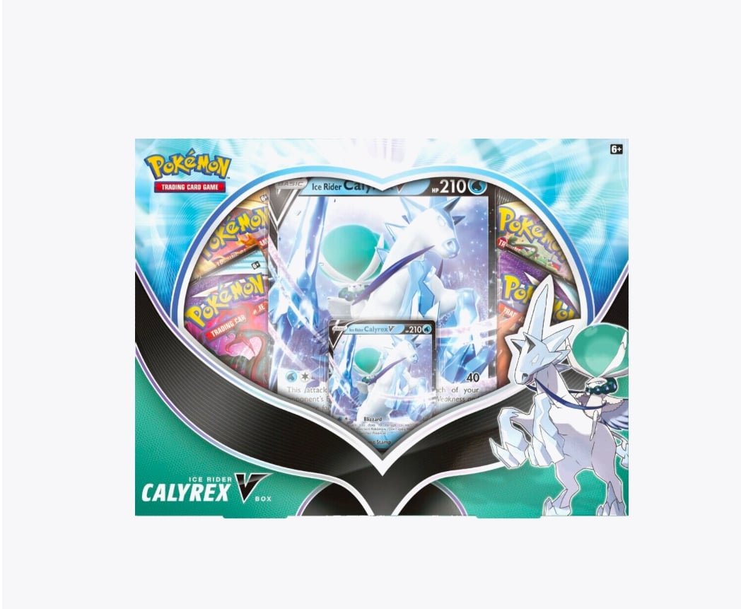 Pokemon Ice Rider Calyrex V Box