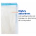 Medline Deluxe Perineal Cold Packs with Adhesive Strip, 4.5 × 14.25 (Pack of 21)