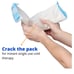 Medline Deluxe Perineal Cold Packs with Adhesive Strip, 4.5 × 14.25 (Pack of 21)