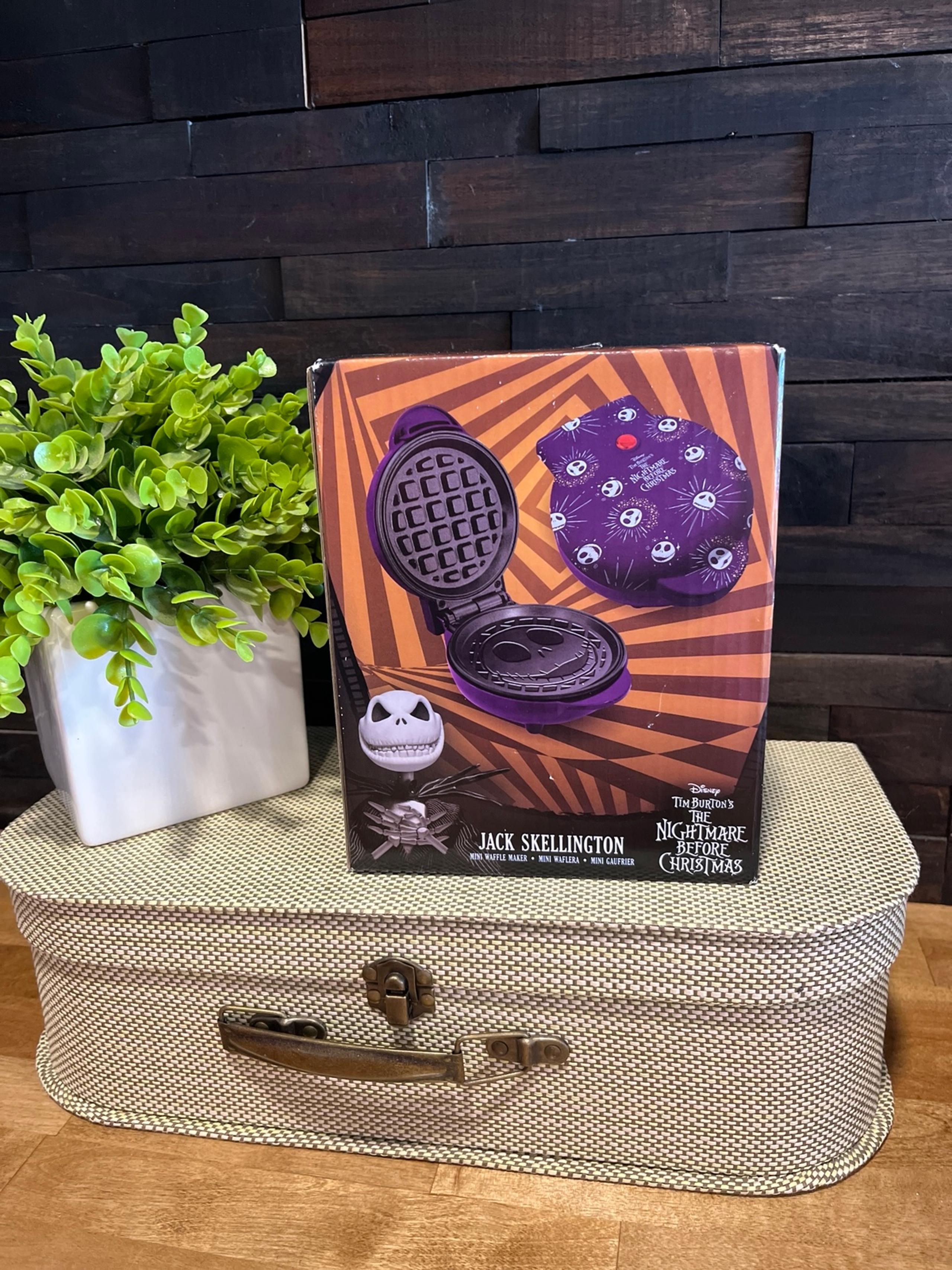 Disney Nightmare Before Christmas Jack Skellington Mini Waffle Maker