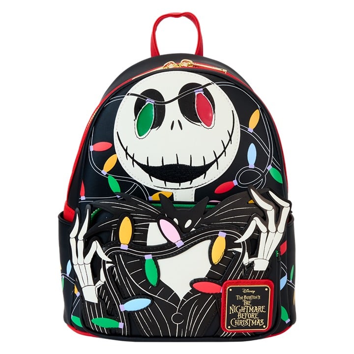 !!!The Nightmare Before Christmas Jack Skellington String Lights Light Up Glow!