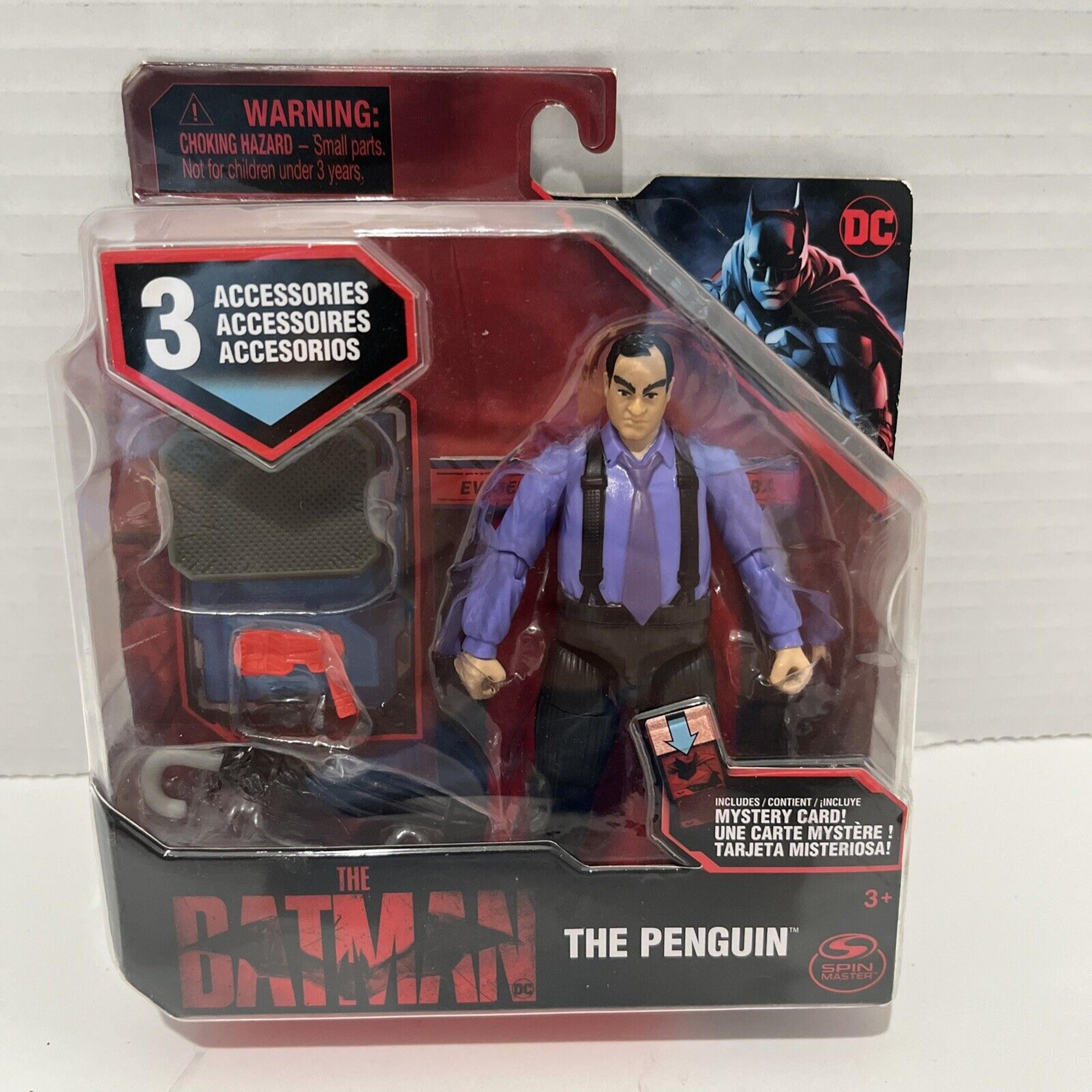 The Batman The Penguin 4" Action Figure Spin Master Sealed New