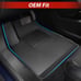 TAPTES Tesla Model S Floor Mats 2023 2022 2021 2020, Tesla Model S All Weather F