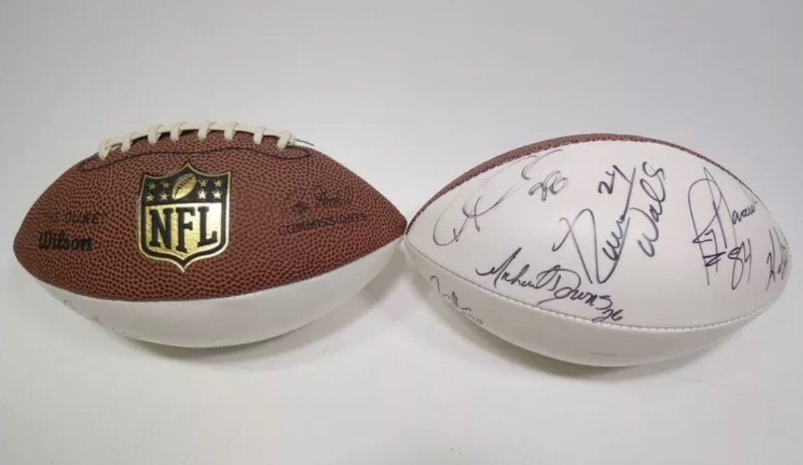 Set of Dallas Cowboy Autographed Mini Fo