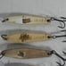 Vintage CHRISTY 2 SALAS Heavy Yo-Yo Iron Jig Lot of 9 Fishing Lures