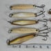 Vintage CHRISTY 2 SALAS Heavy Yo-Yo Iron Jig Lot of 9 Fishing Lures