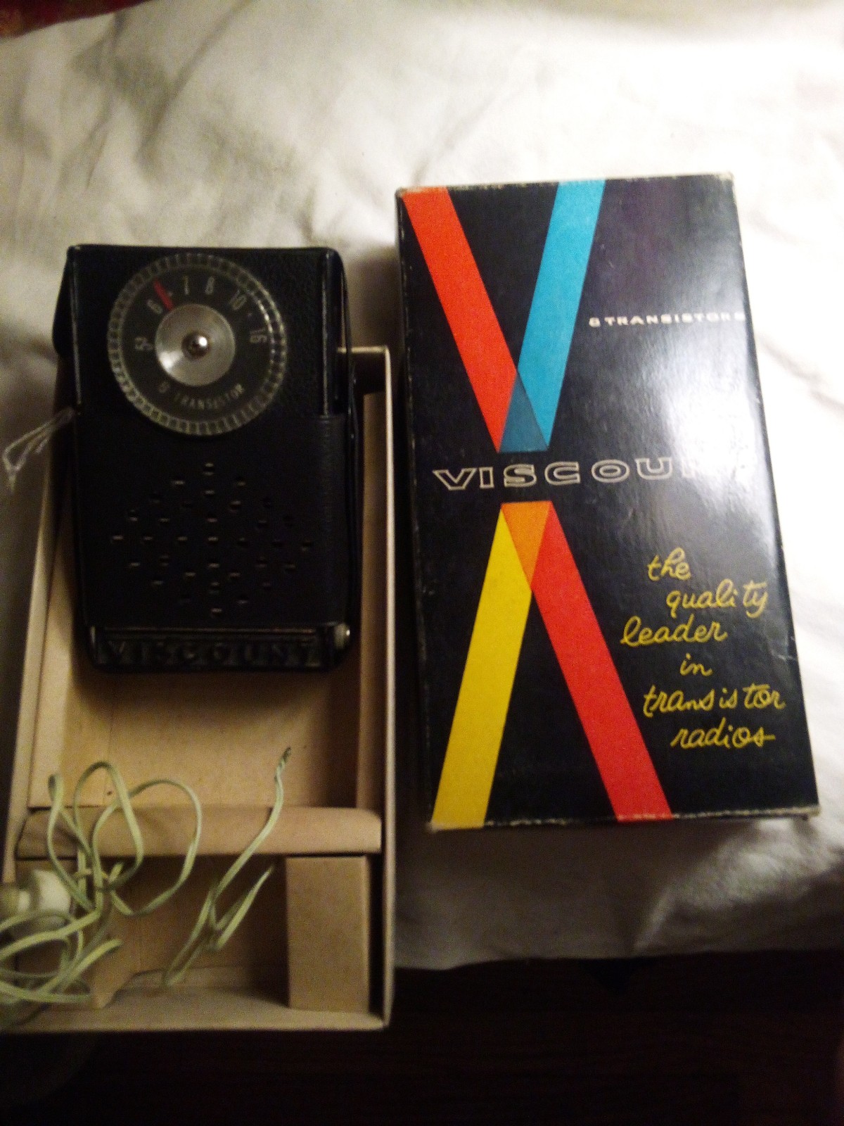 Viscount 815 8 transistor radio