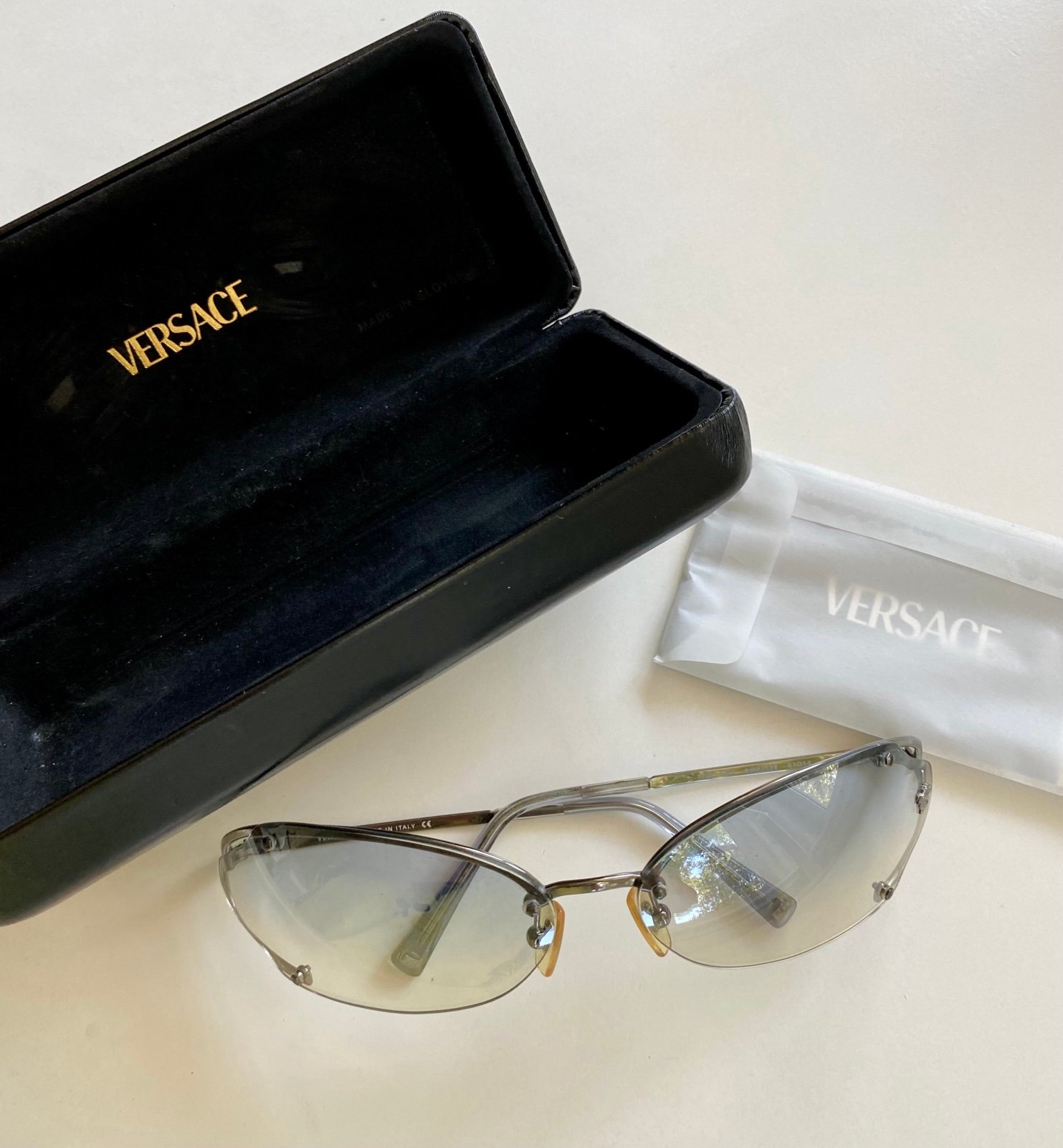 Versace Oval Sunglasses for Women