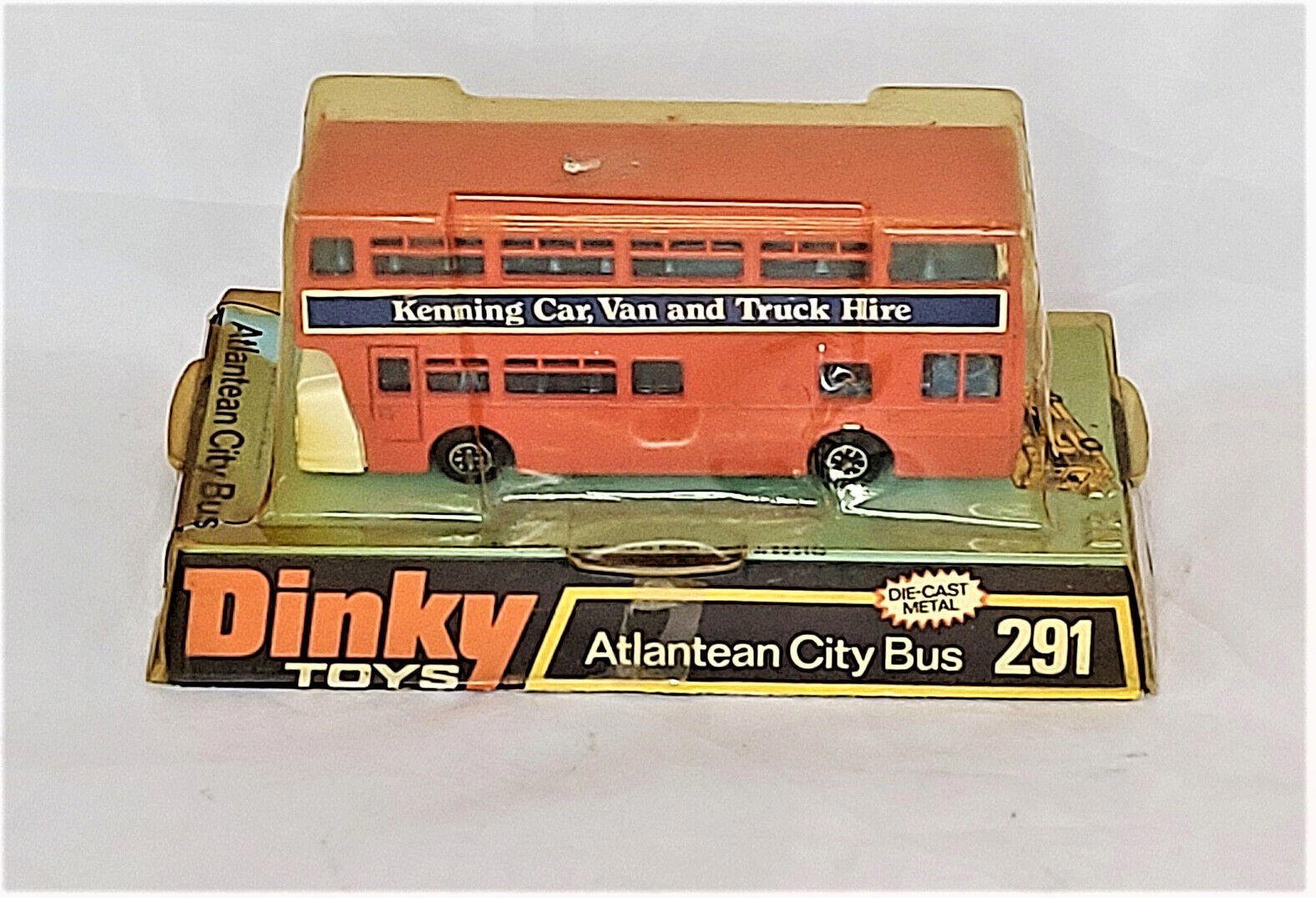 1974 Dinky Toys #291 Atlantean City Bus Kenning Car Van And Truck Hire