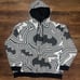 Vintage RARE DC Y2K AOP Batman Full Zip Size Large