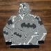 Vintage RARE DC Y2K AOP Batman Full Zip Size Large