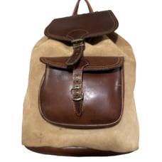 VTG Village Timberland brown Saddle Leather large back