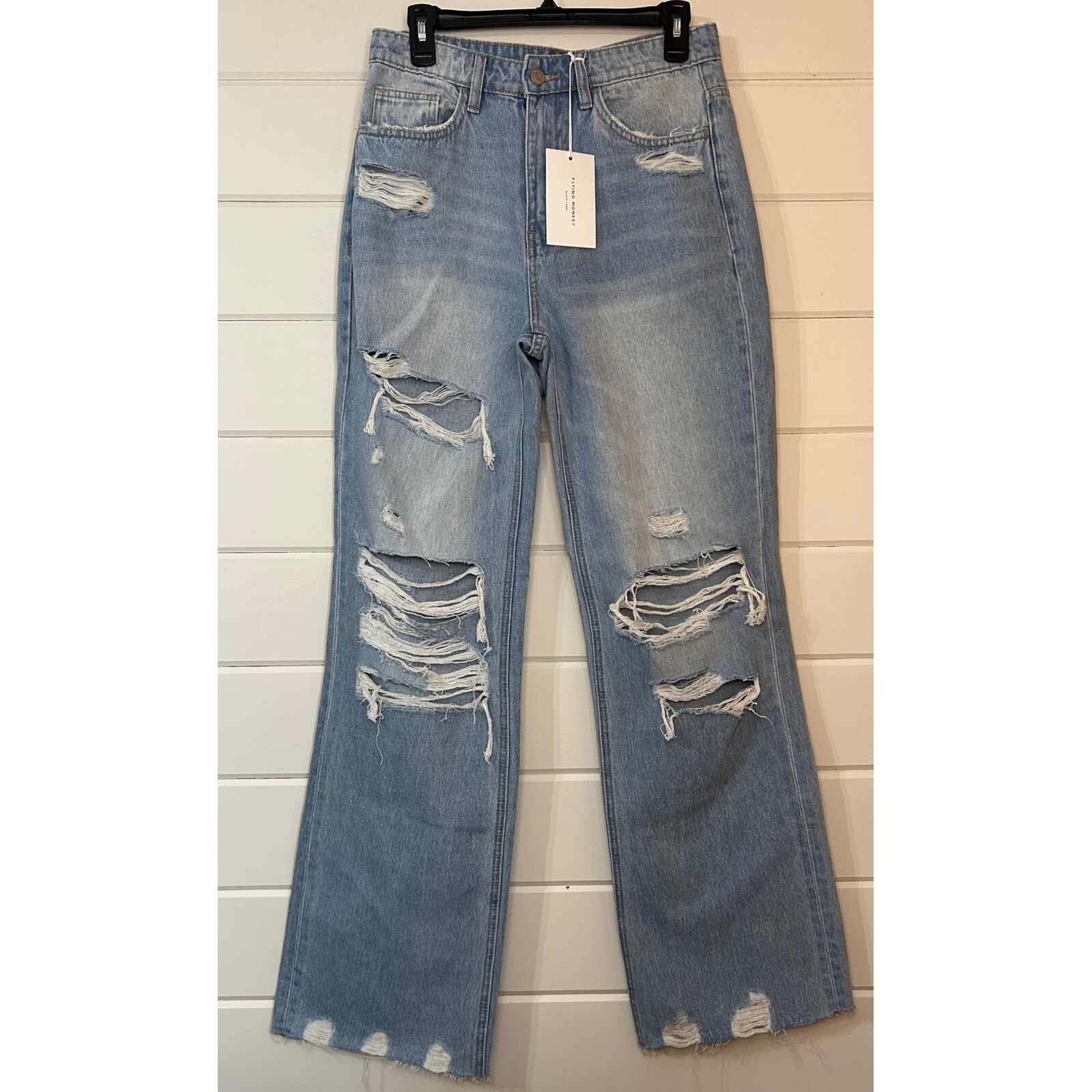 Flying Monkey NWT Hotter Than That Super High Rise 90s Jeans Sz 28 Style F4535