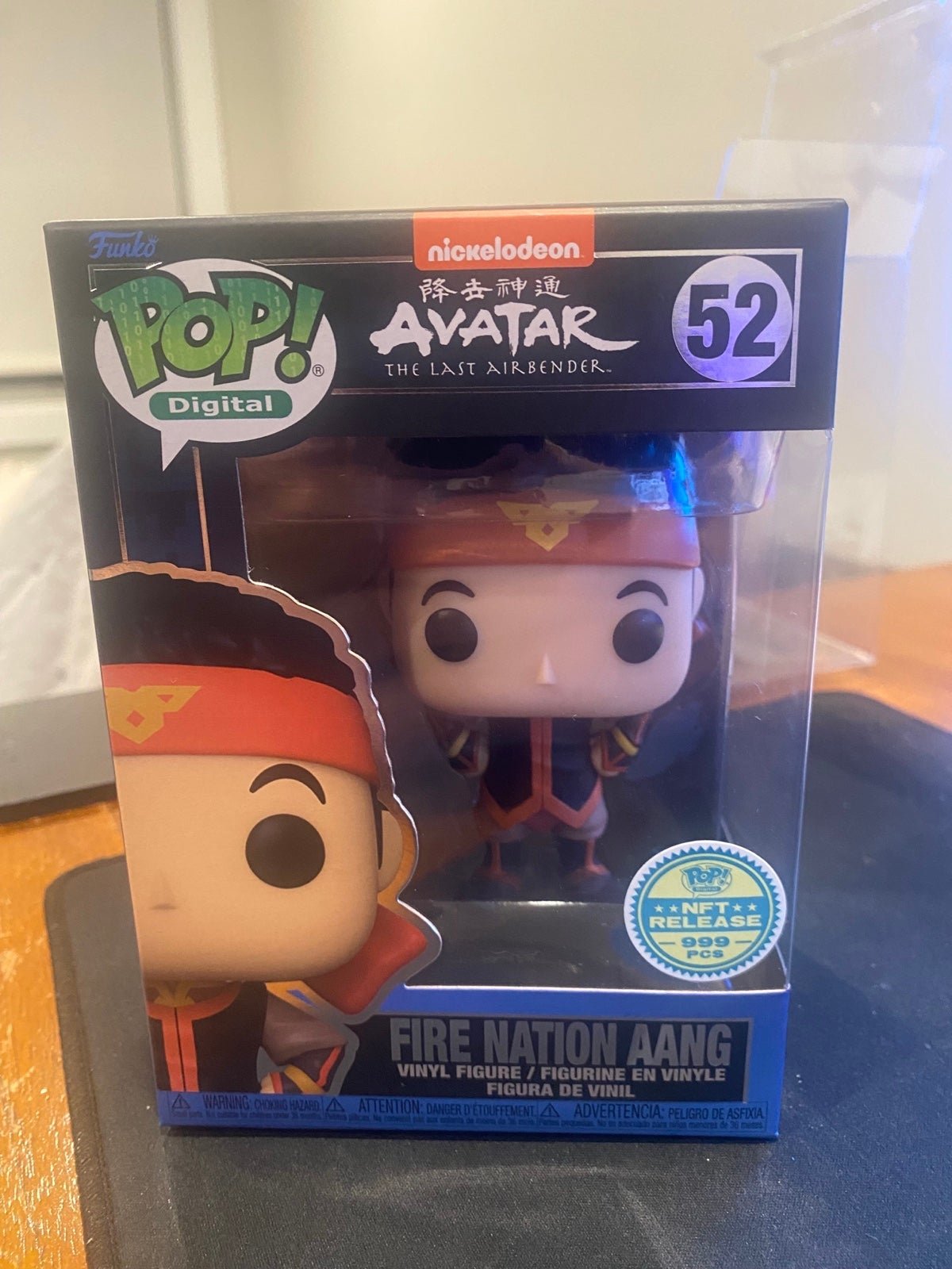 Digital Funko Pop: Avatar, S1 - #52 Fire Nation Aang (Grail)