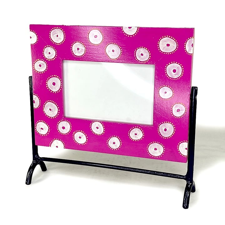 Hand-Painted Horizontal Tressle Picture Frame, 4 x 6 