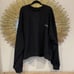 Pyer Moss Black Crewneck Sweatshirt