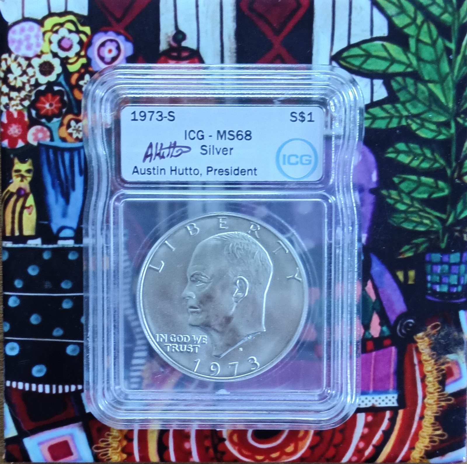 1973-S MS68 SILVER DOLLAR