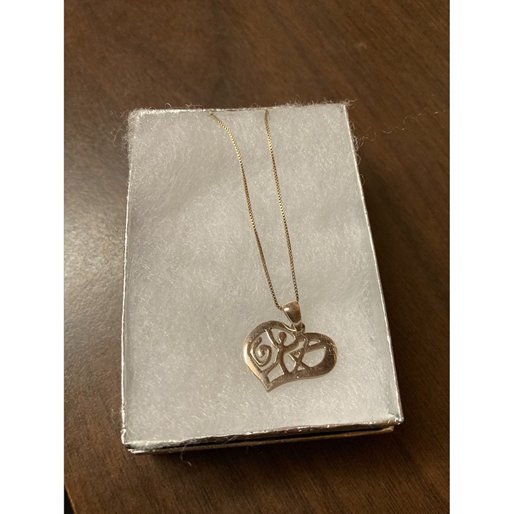 A'hav Jewelry (Love) Handmade Silver Necklace