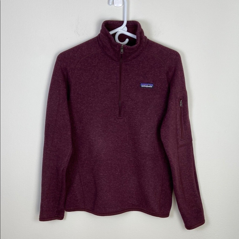 Patagonia Womens M Better Sweater 1/4 Zip Fleece Jacket Gorpcore Outdoors Hiking