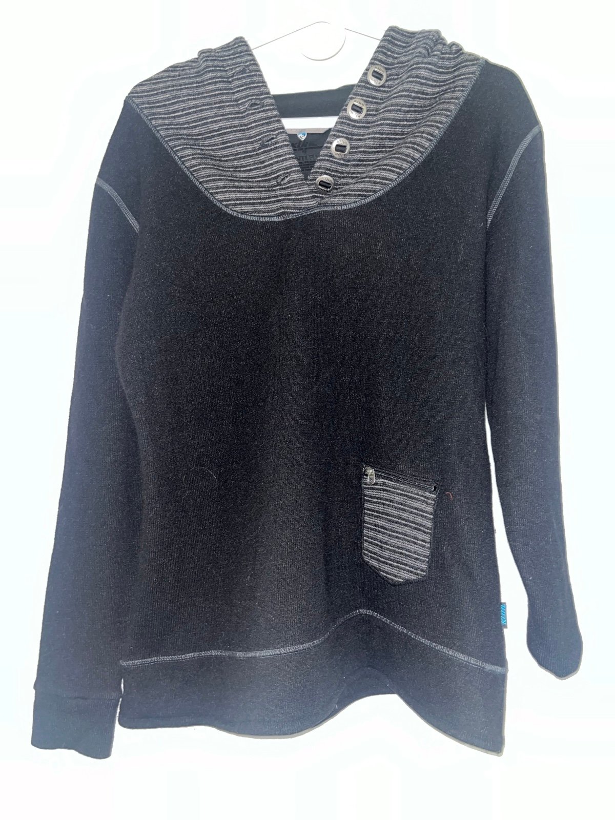 Kuhl Women's Black Chianti Fleece Hoodie