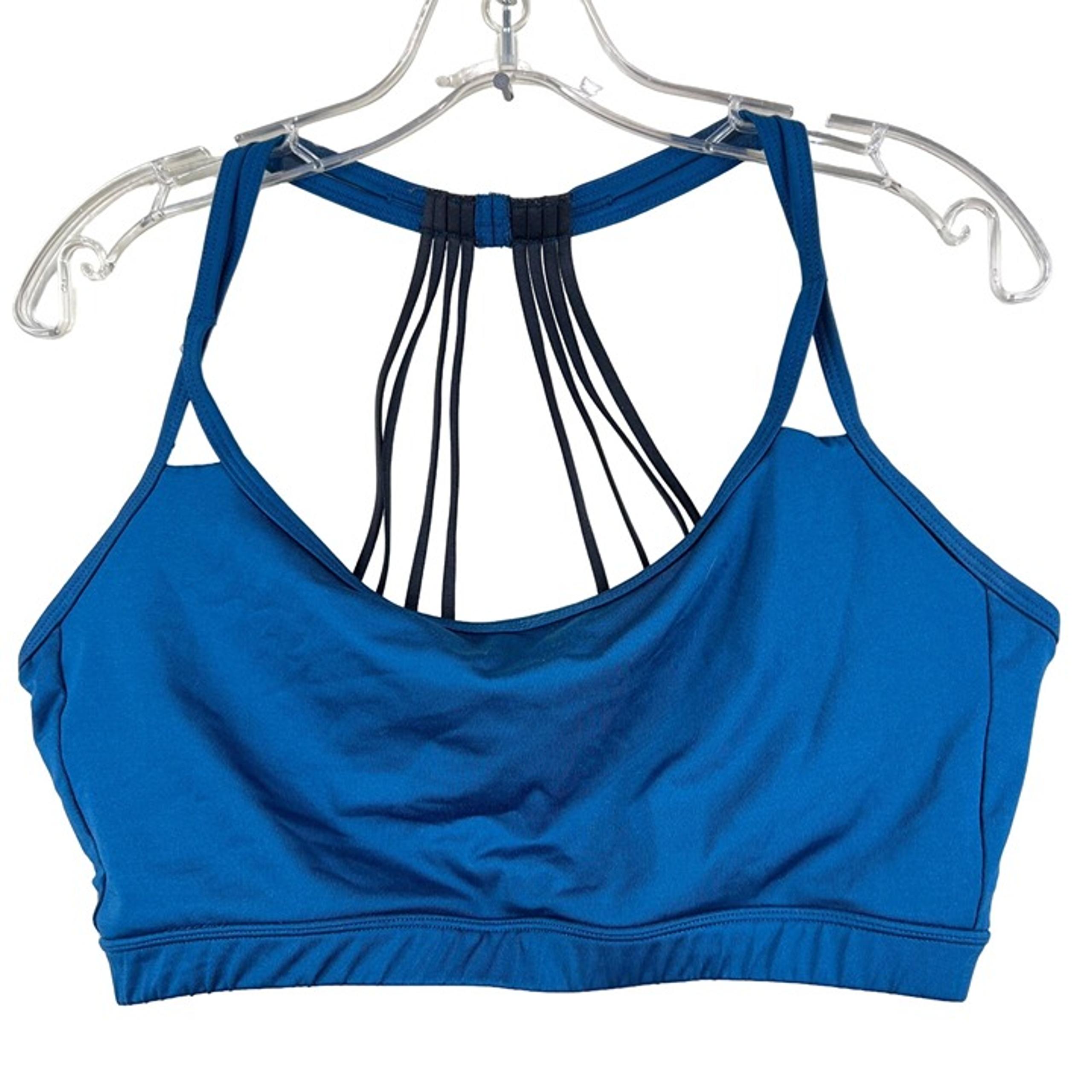LIVI ACTIVE Lane Bryant Padless Strappy Back Sports Bra Size XL