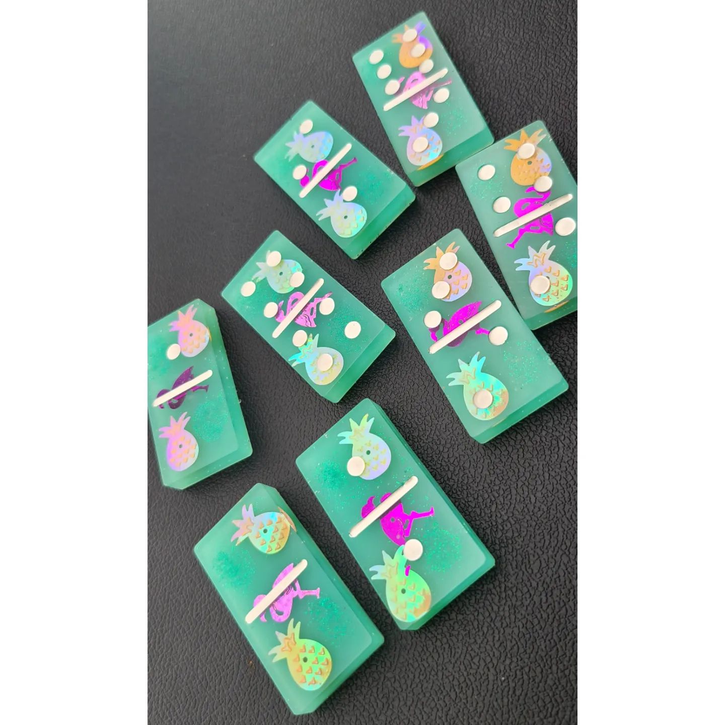 Cute handmade dominoes