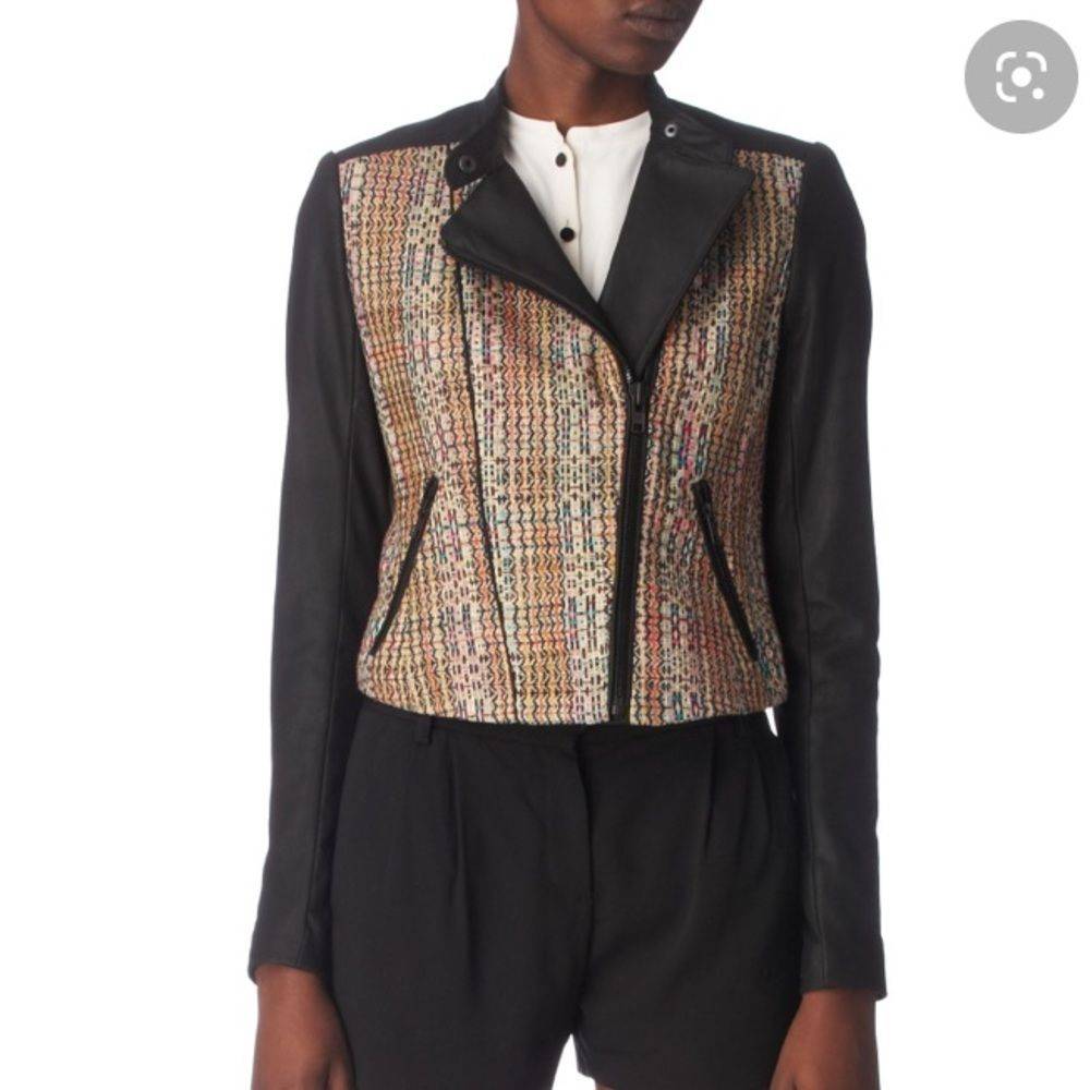 Theory Scheli leather jacket