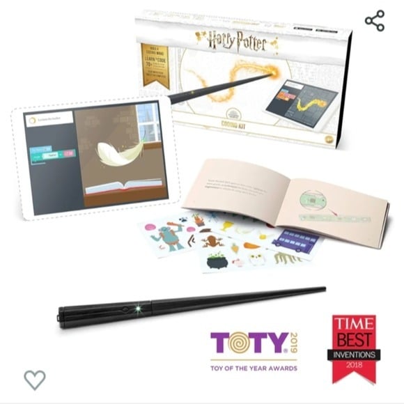 NIB Harry Potter Learn to Code Wizard Wand Kano Coding Kit Ages 6+