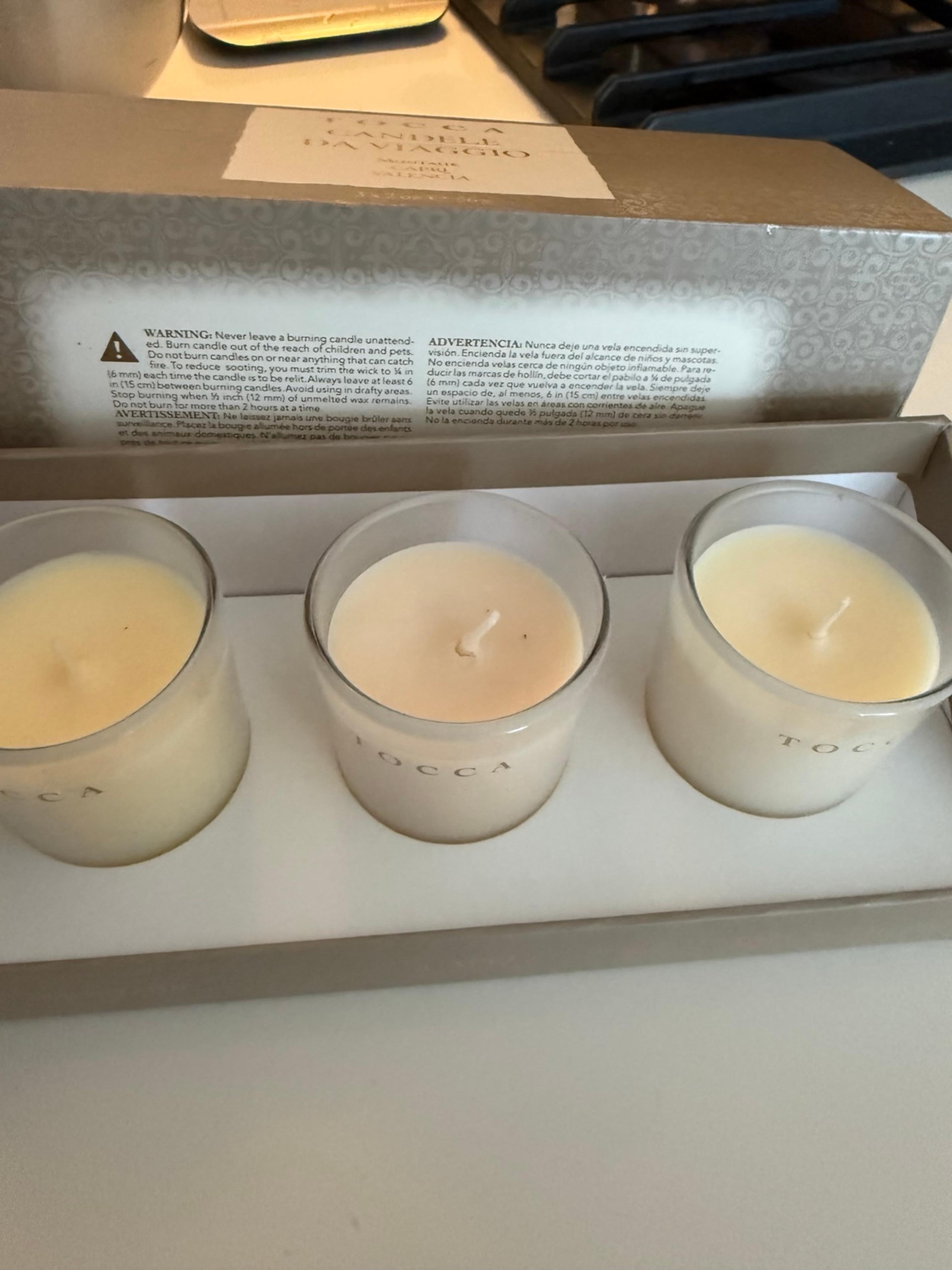 Tocca Candle Set