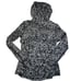 Lululemon Hooded Define Jacket Nulu Urban Block Ice Grey Black Size 8 EUC