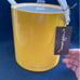 Antique Morgan Bridge Brigade Yellow Ice Bucket